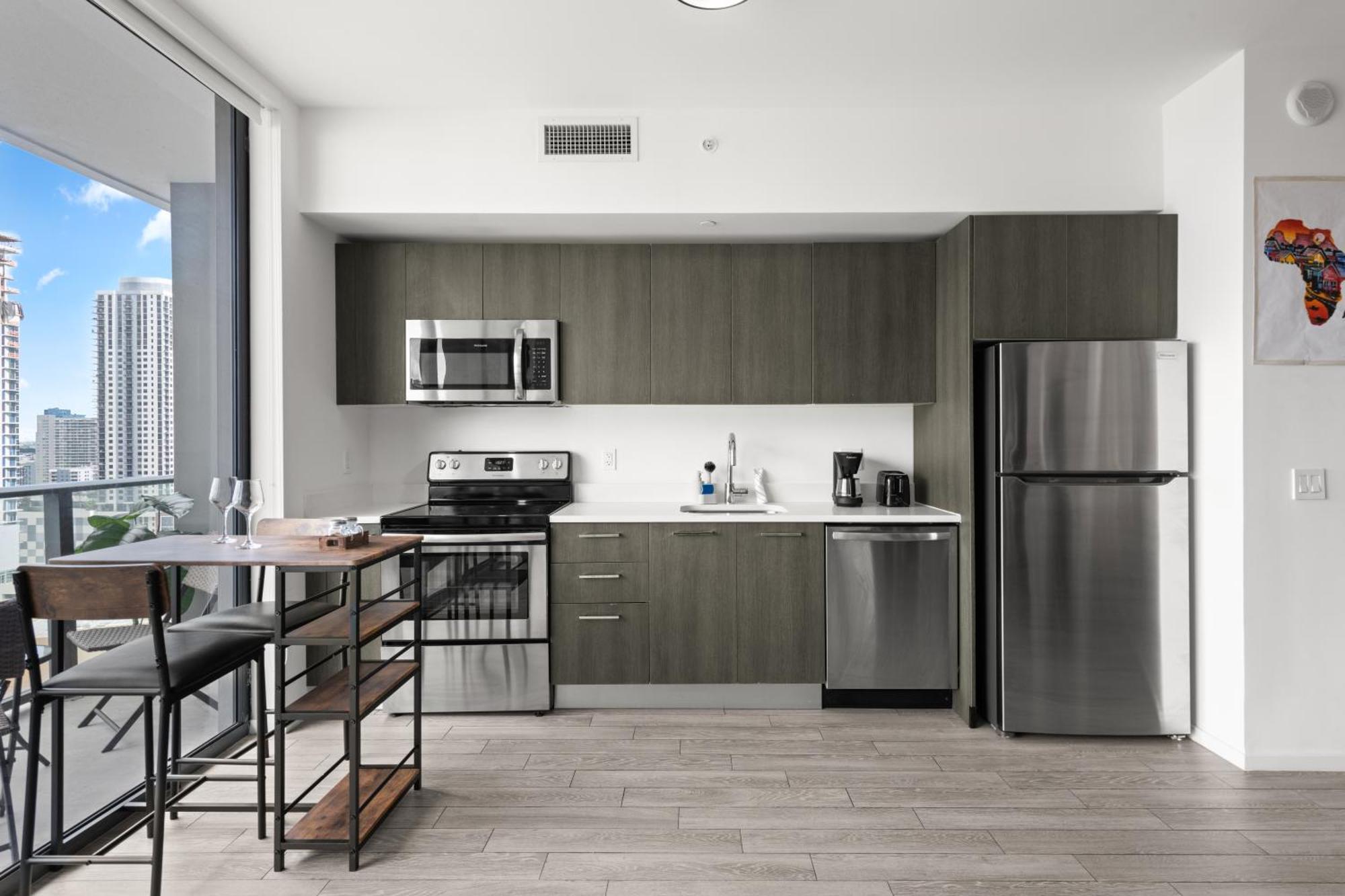 Breezy Stays Luxury Residences - Near Kaseya Center Miami Extérieur photo